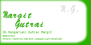 margit gutrai business card